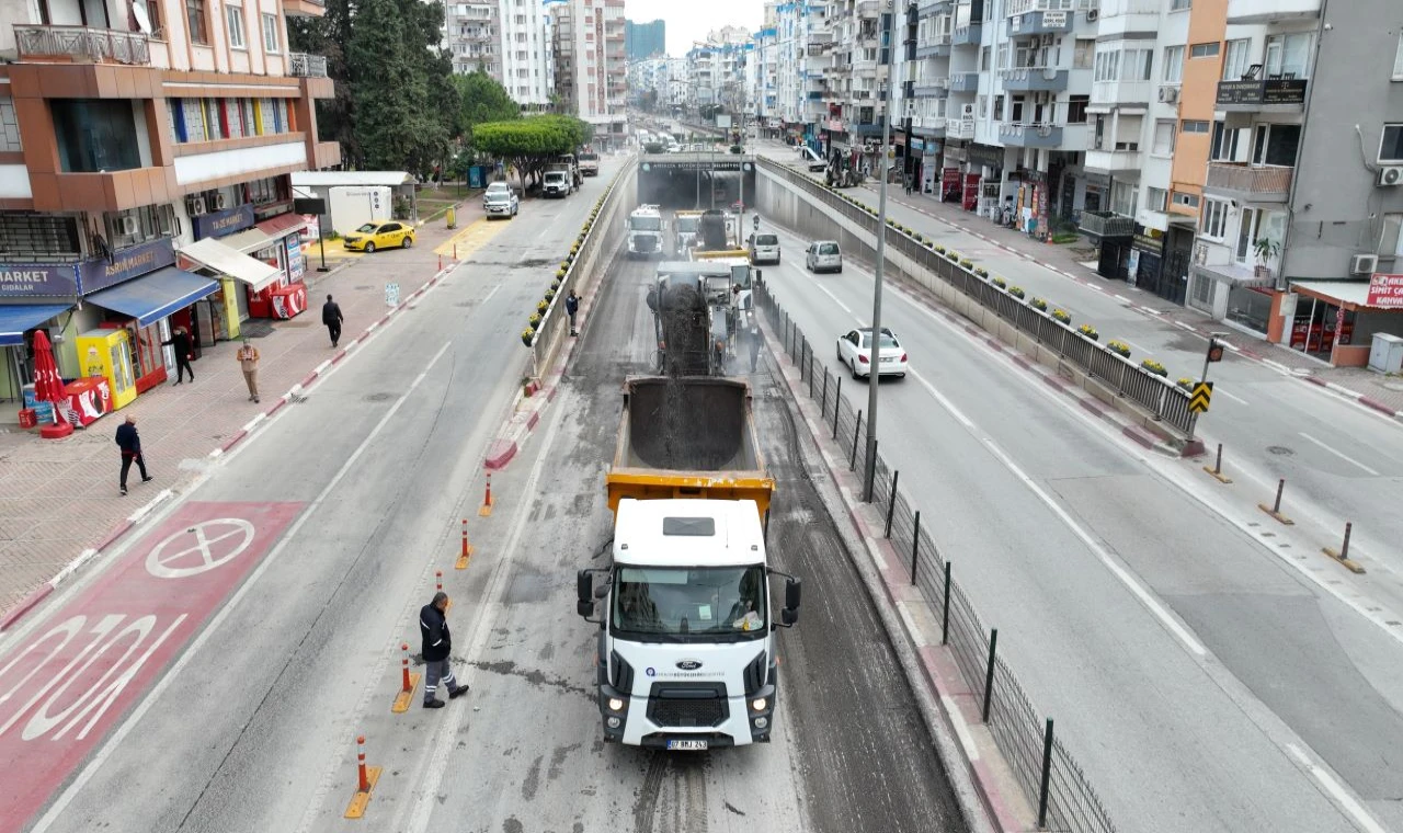 100. Yıl Bulvarı’nda altı etaplı çalışmanın üçüncü etabı tamamlandı