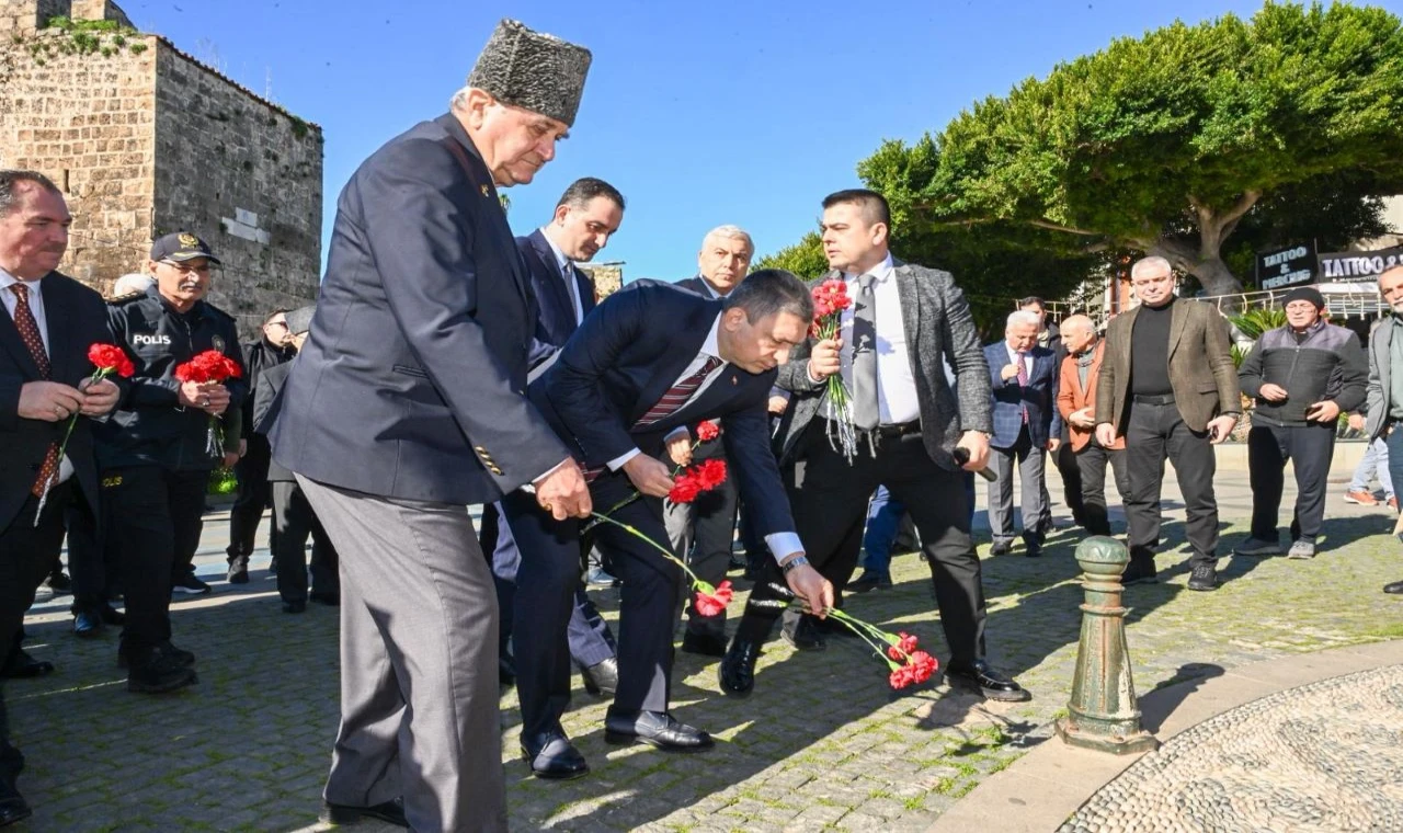 Antalya’nın İlk Sivil Şehidi Mustafa Haşmet Anıldı
