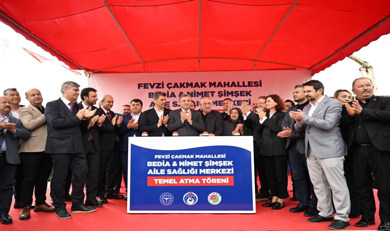 Bedia Nimet Şimşek Aile Sağlığı Merkezi temeli atıldı