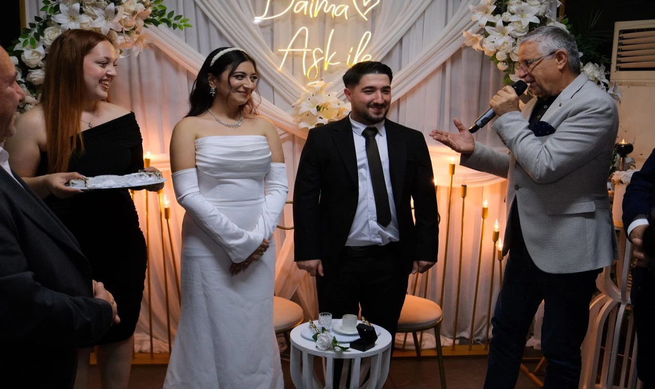 Kemer Belediyesi Kadınlar Lokali’nde nişan merasimi