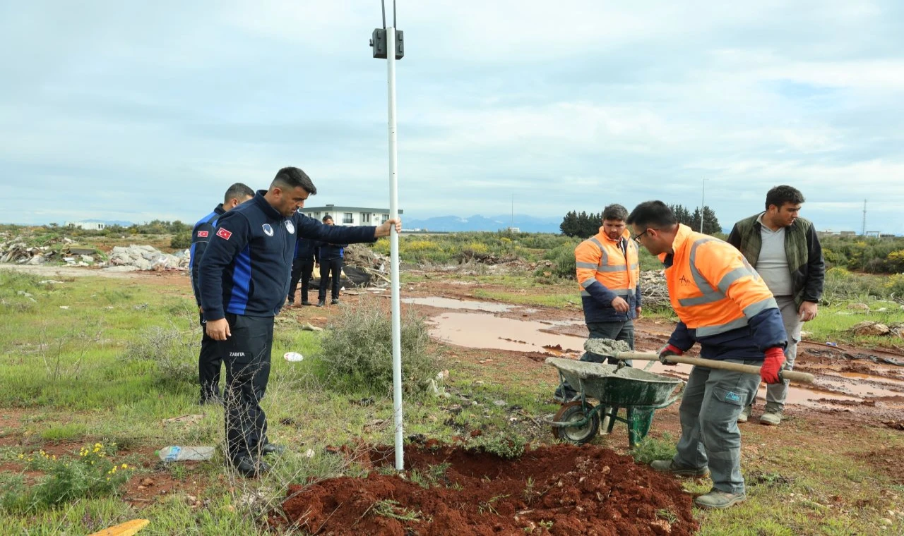 Aksu’da kaçak döküme karşı fotokapanlı denetim
