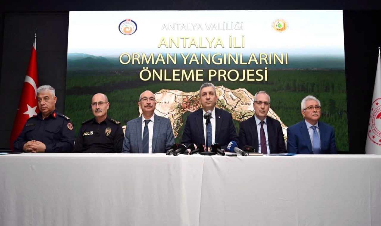 Antalya’da Yangın Önleme Projesi