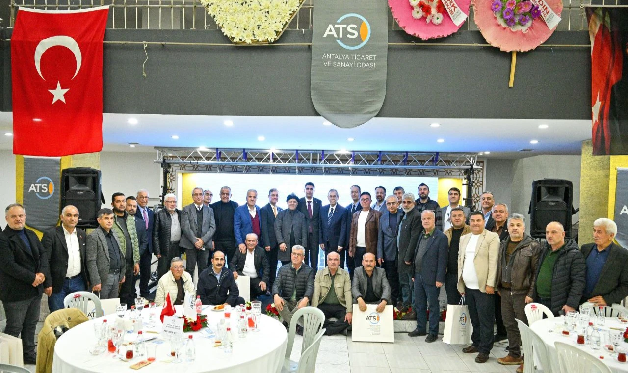 ATSO Elmalı Vergi Ödülleri dağıtıldı