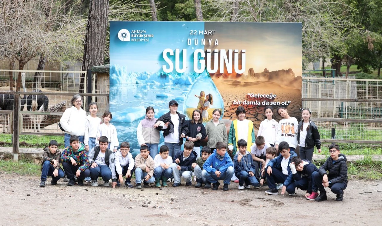 Dünya Su Günü’nde çocuklara eğlenceli eğitim