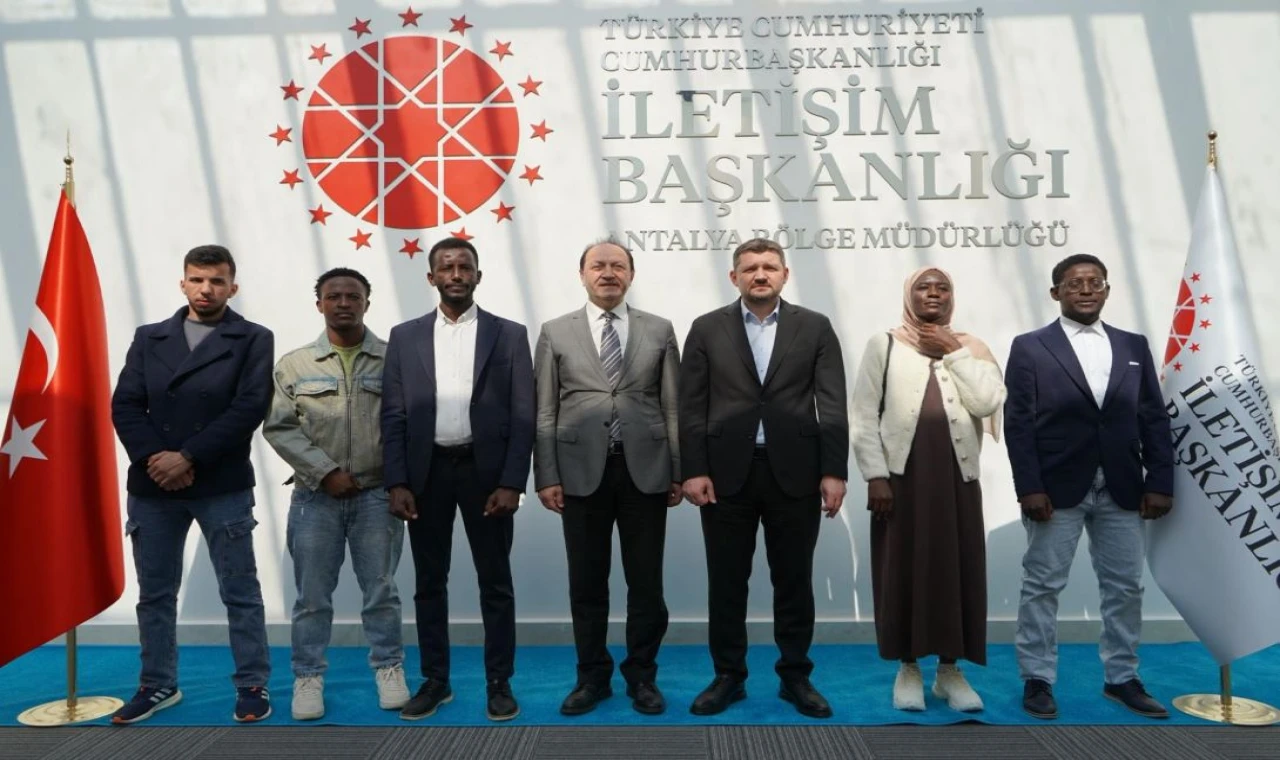 İletişim Başkanlığı Afrikalı öğrencileri ağırladı