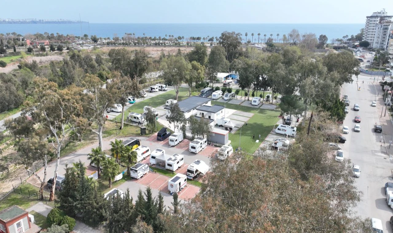 Karavan Park’ta bayram yoğunluğu