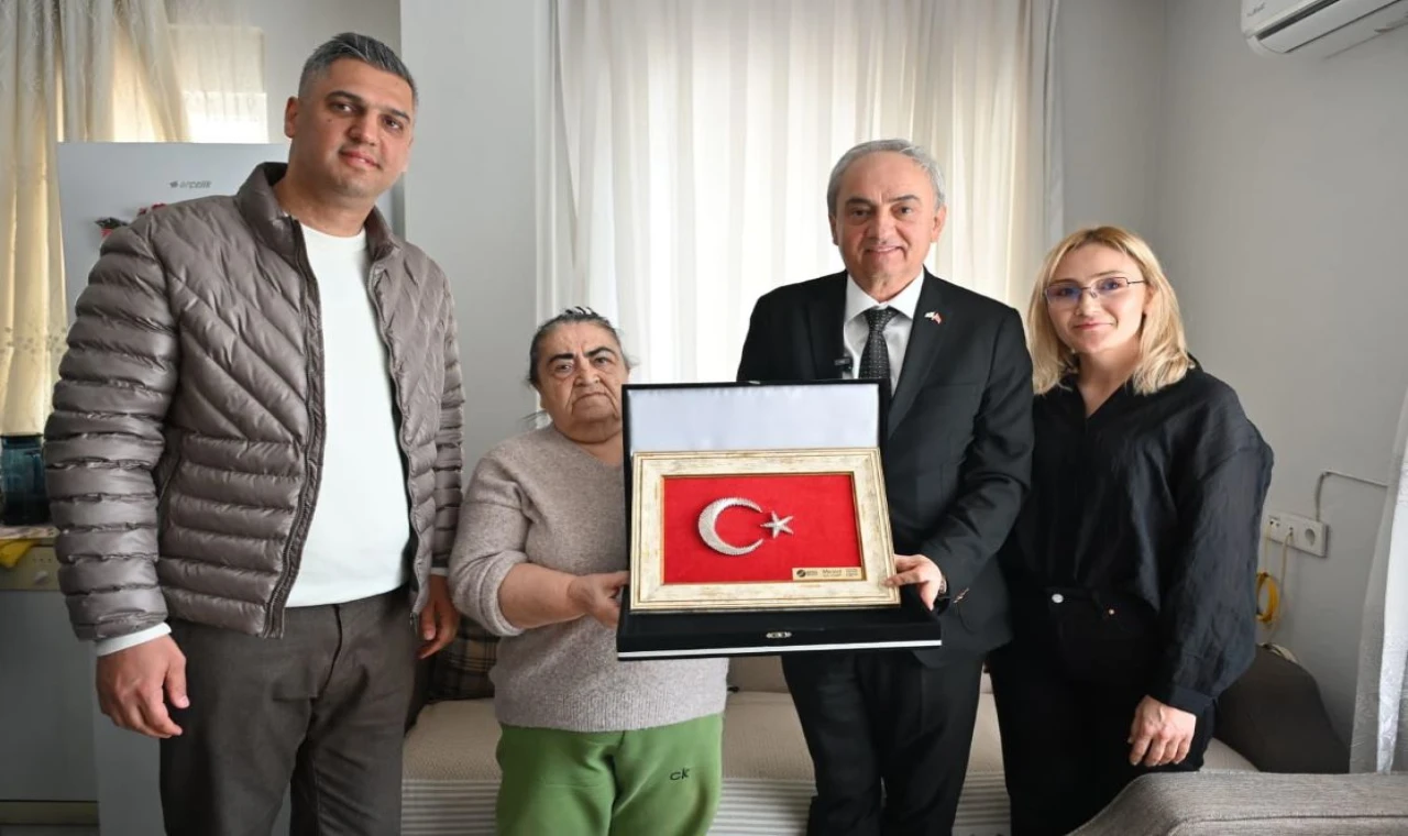 Kocagöz’den şehit annesine vefa ziyareti