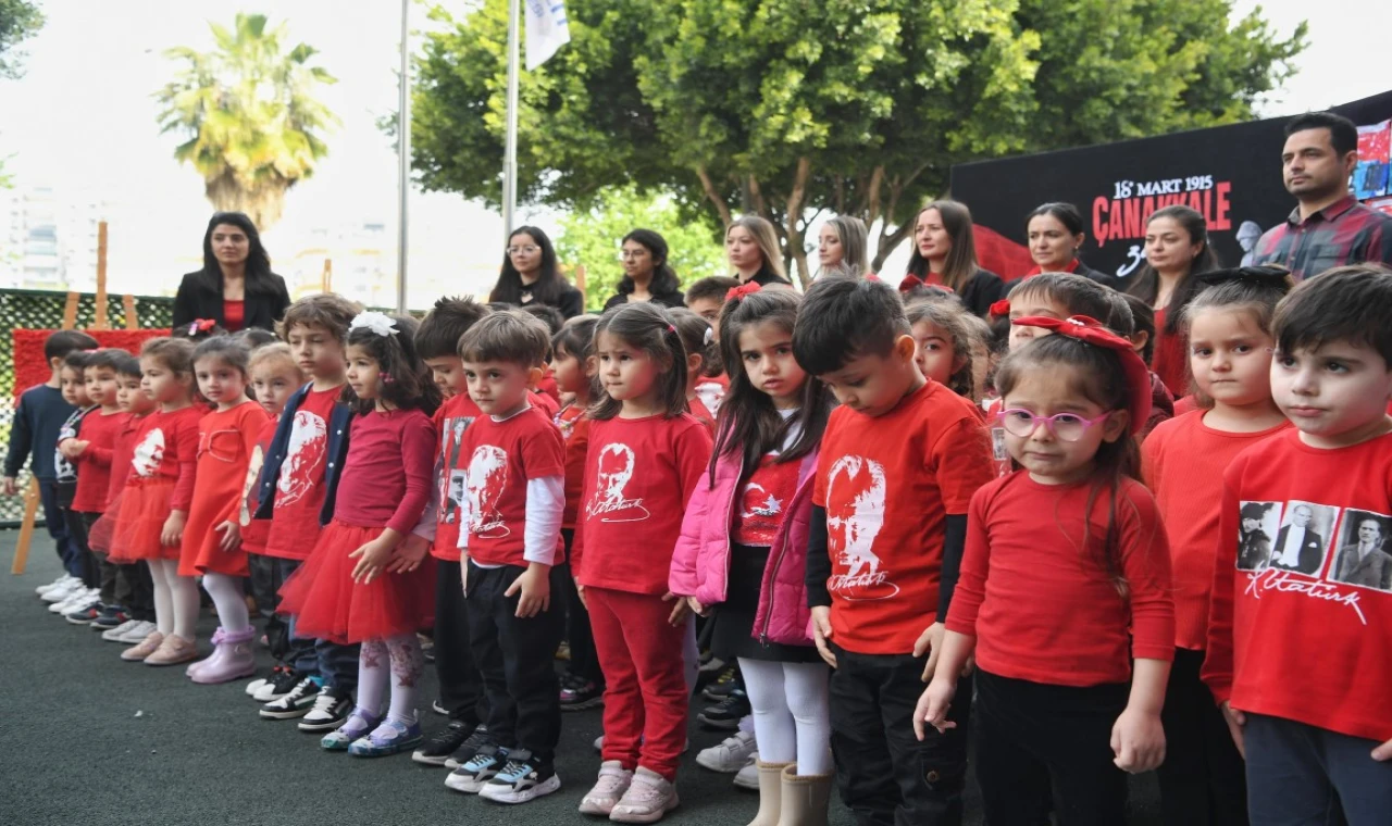 Kreşlerde Çanakkale Zaferi kutlaması