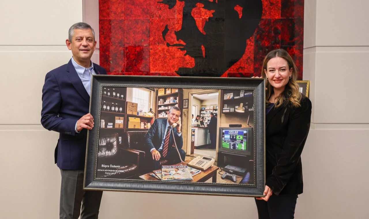 Özdemir’den Özel’e ziyaret