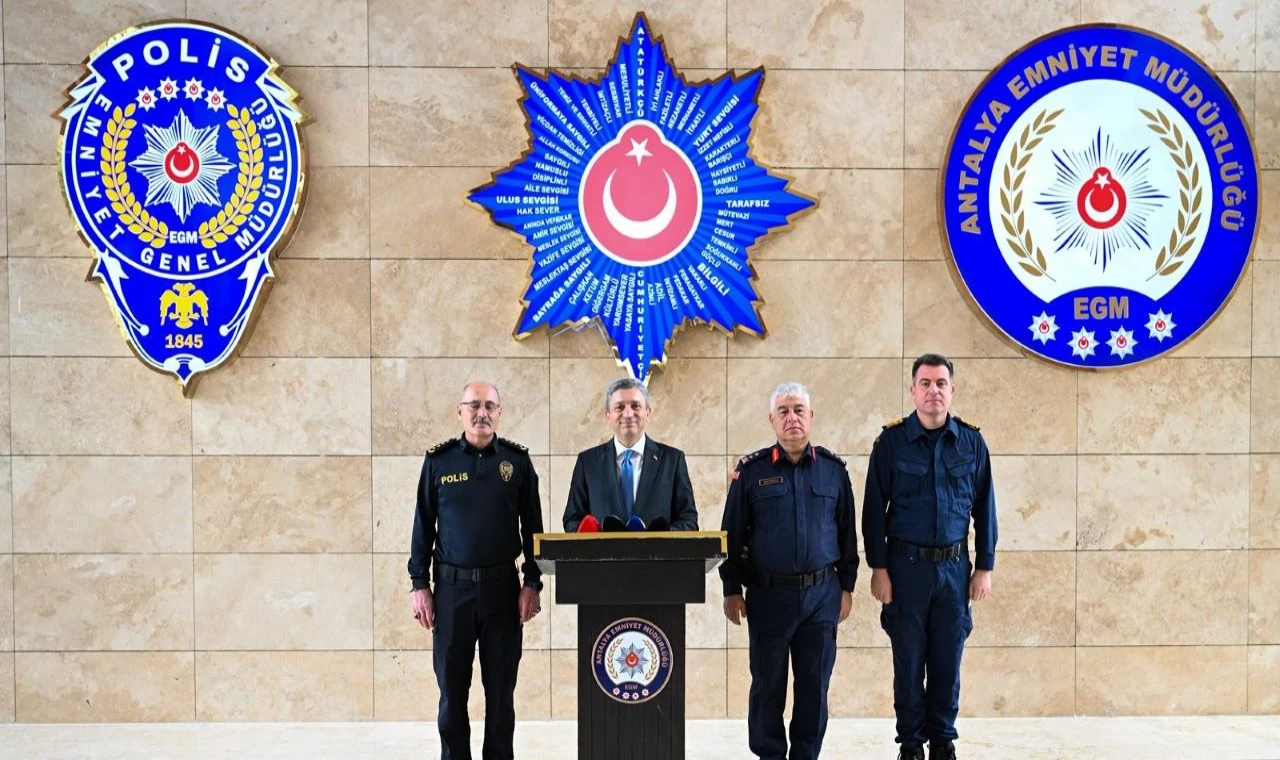Antalya'da asayiş berkemal