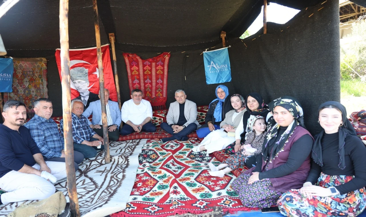 Güzelyurt’ta yörük kültürü tanıtıldı