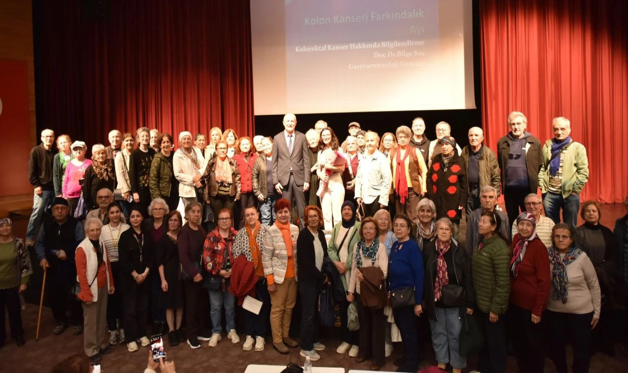 Kepez’de kolon kanserine karşı bilinçlendirme semineri