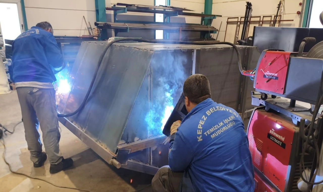 Kurban Bayramı öncesi çöp konteyneri seferberliği