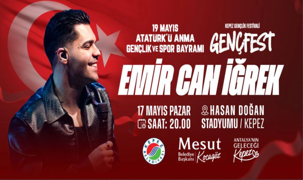 Kepez’de Emir Can İğrek rüzgarı esecek