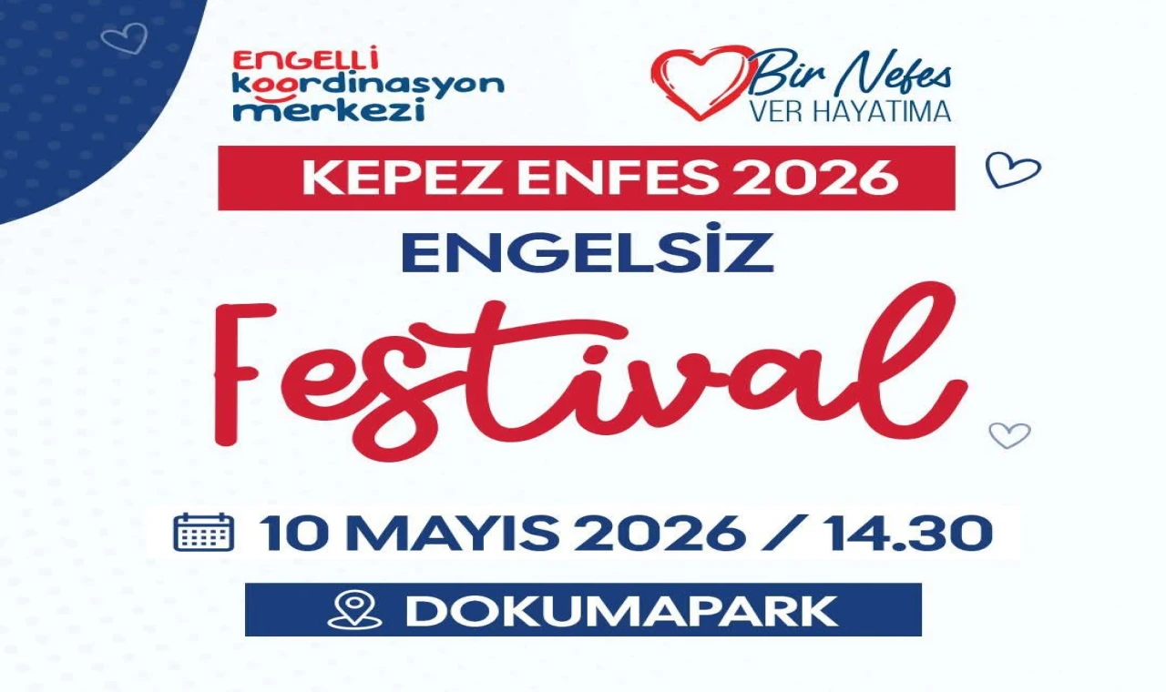 Kepez’de engel yok, Enfes 2026 Engelsiz Festivali var