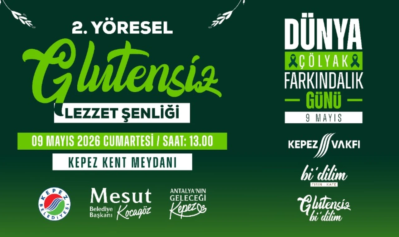 Kepez’de glütensiz lezzet şenliği düzenleniyor