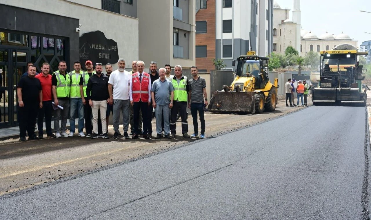 Kocagöz asfalt çalışmalarını yerinde inceledi
