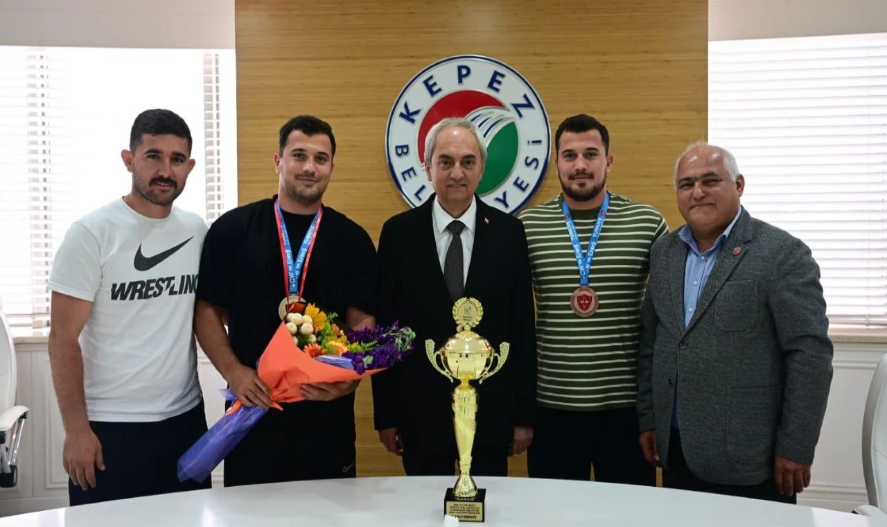Pehlivanlardan Kocagöz’e ziyaret