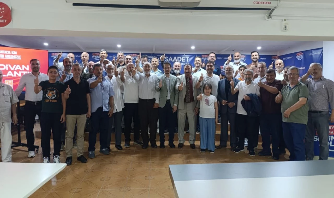 Saadet Partisi Antalya Teşkilatı’nda Bayramlaşma