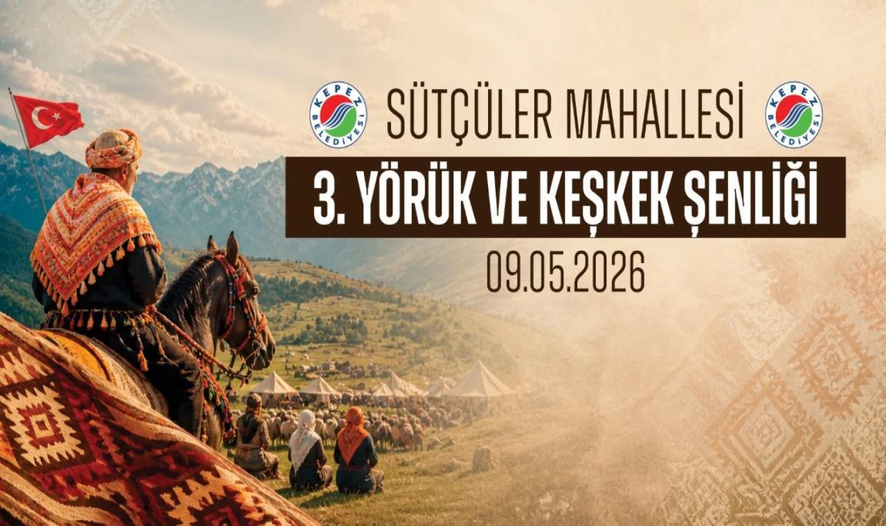Sütçüler’de 3. Yörük ve Keşkek Şenliği coşkusu