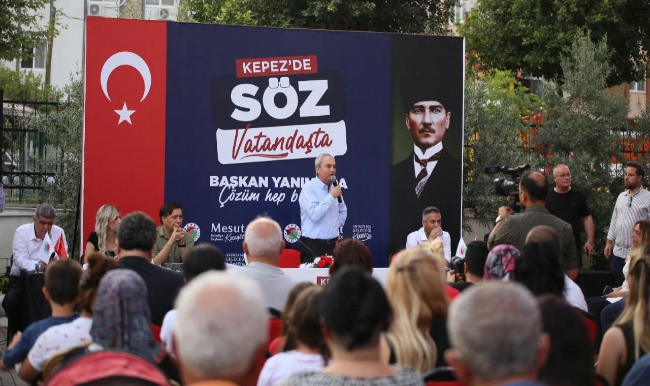 Kocagöz sahada ‘Söz Vatandaşta’