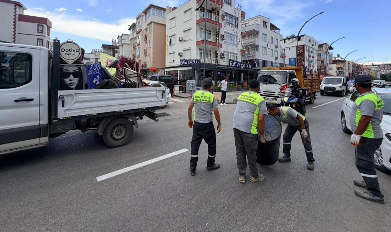 Kepez’de kaldırım ve yol işgallerine geçit yok