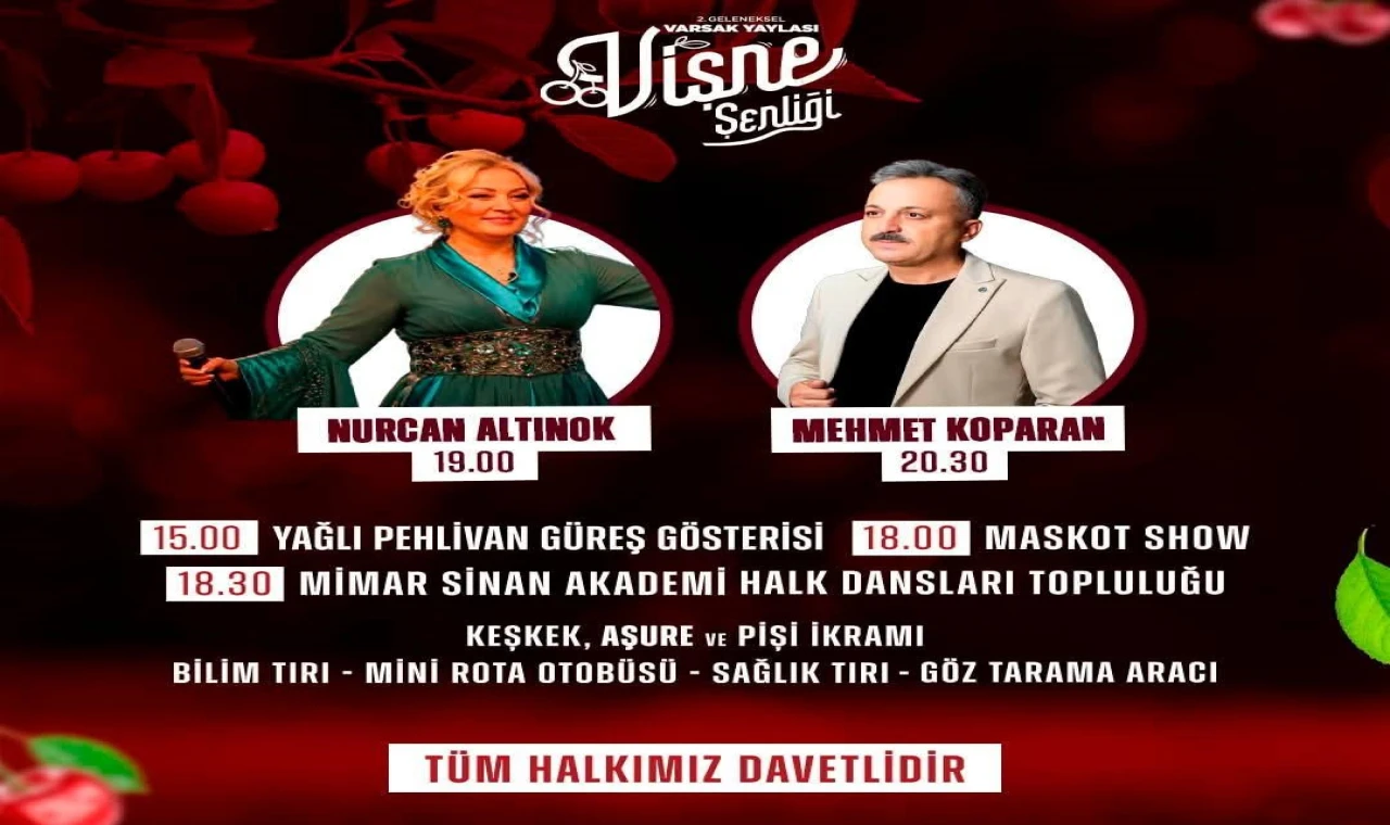 Kepez’den 2. Geleneksel Varsak Yaylası Vişne Şenliği