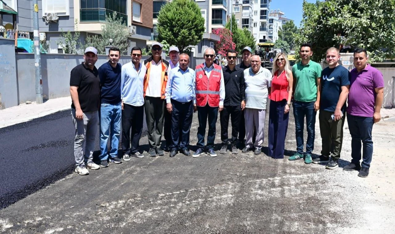 Kepez'den Şafak’a dev asfalt hamlesi