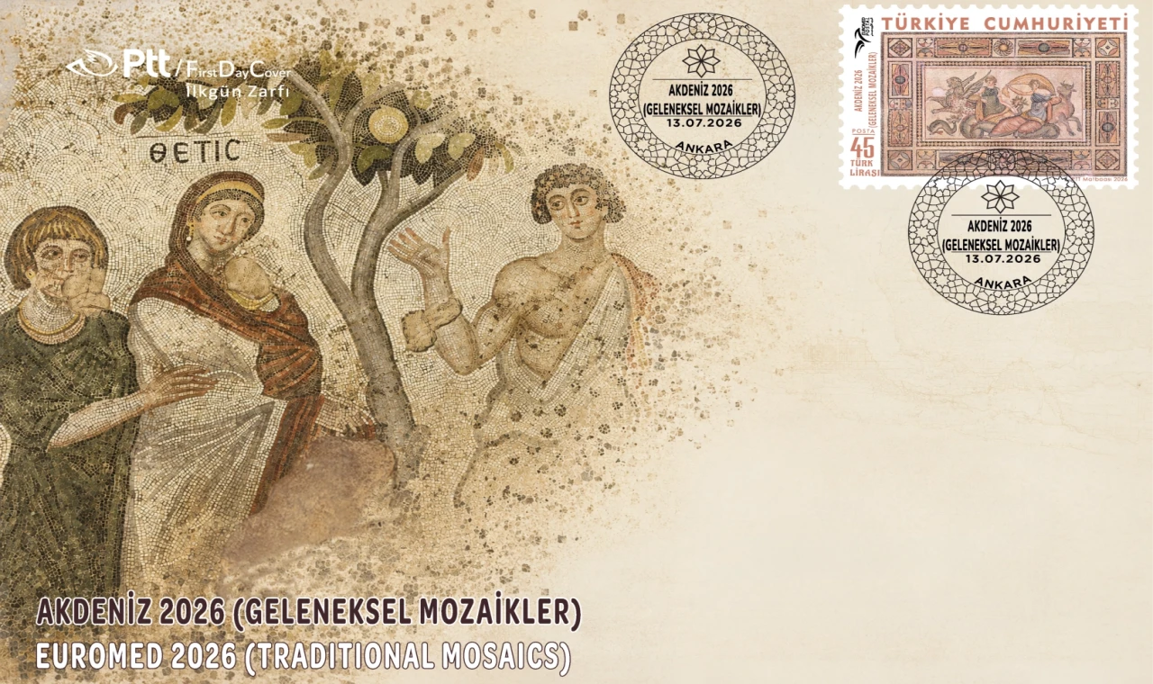 PTT’den ’Geleneksel Mozaikler’ temalı anma pulu