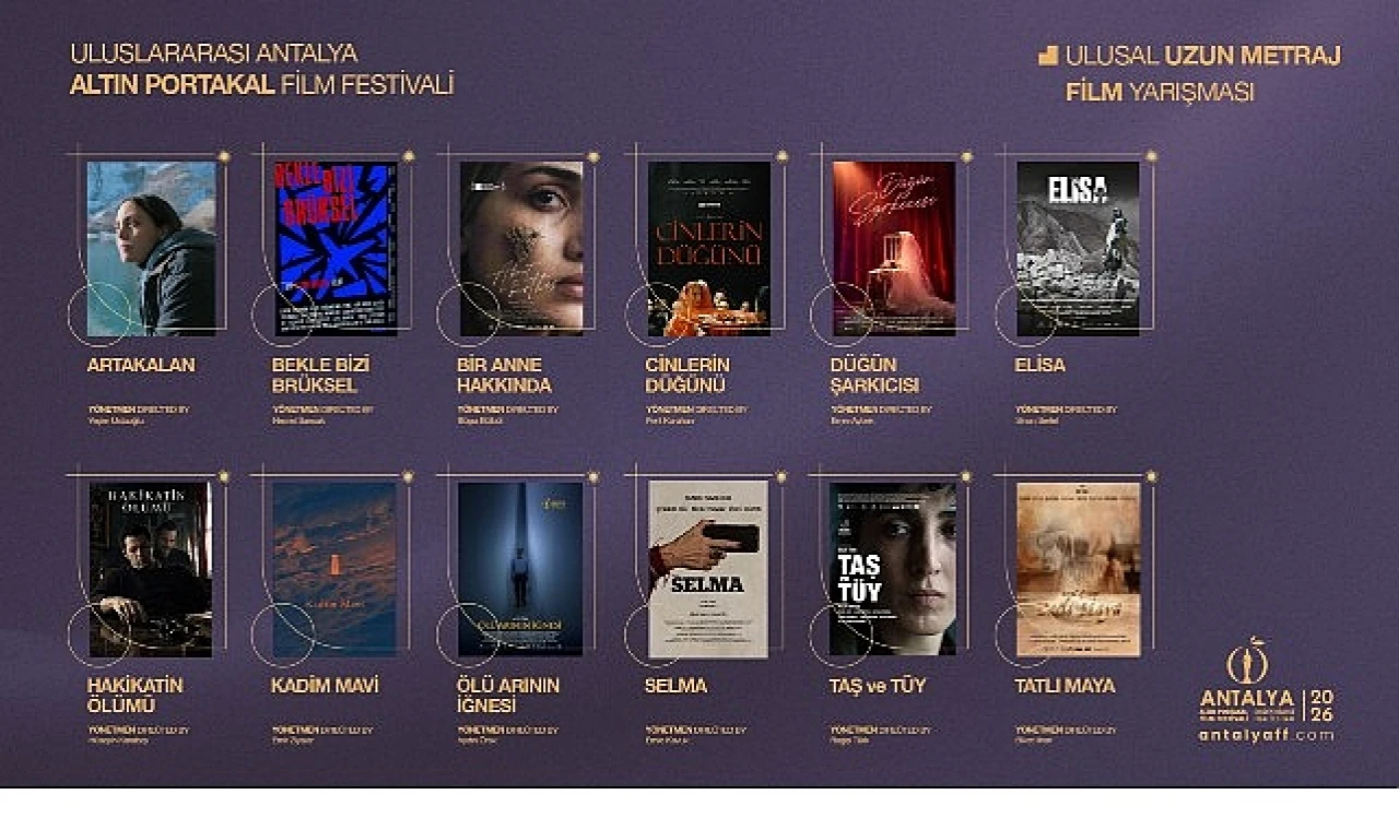 Finalist filmler belli oldu