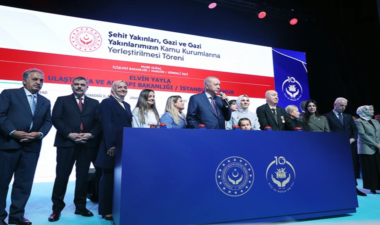 Erdoğan: Terörsüz Türkiye bir devlet projesidir