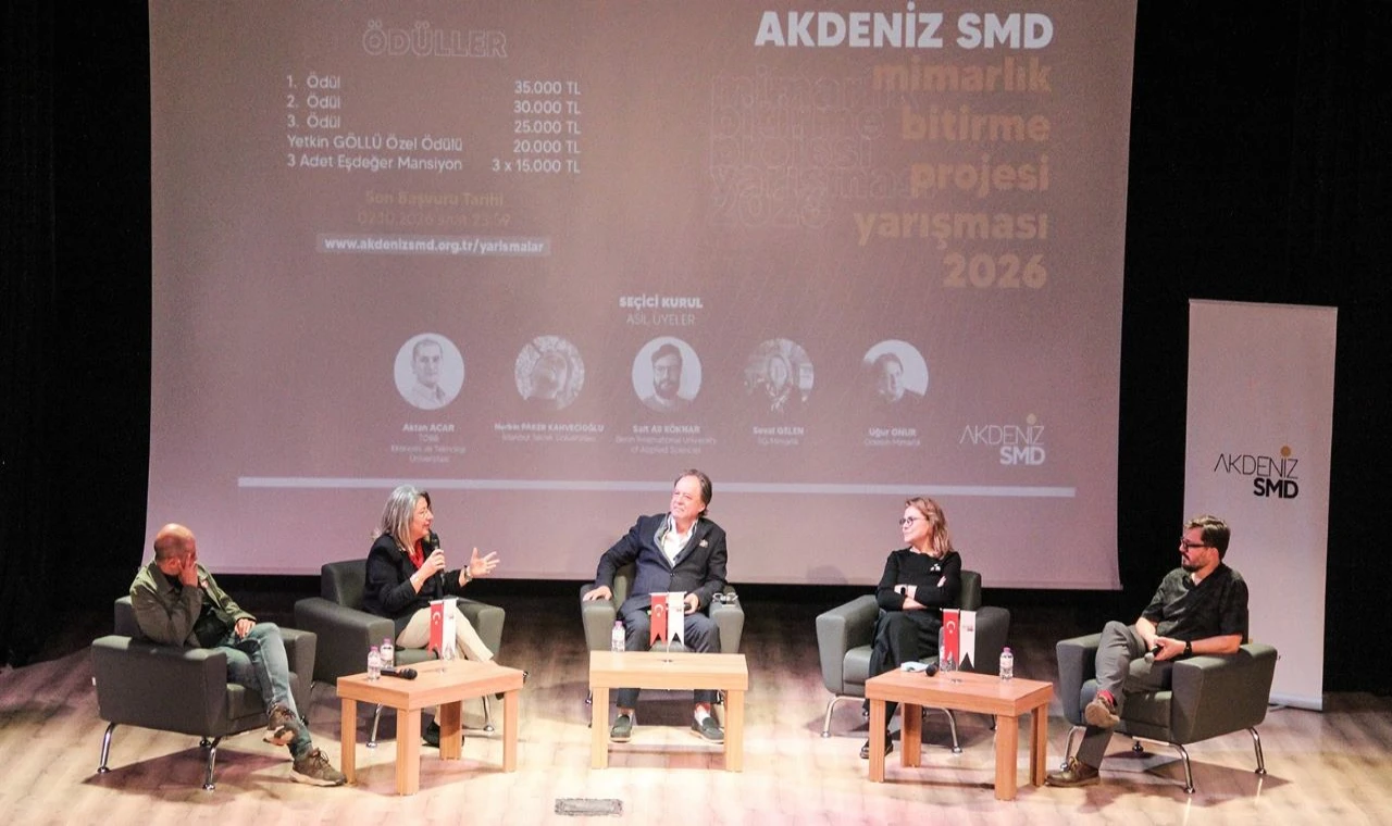 Akdeniz SMD genç mimarları ödüllendirdi