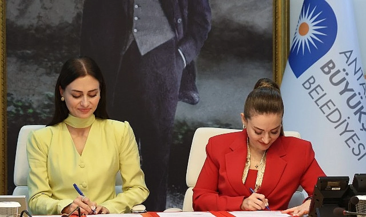Büyükşehir ile Korkuteli Belediyesi arasında işbirliği protokolü