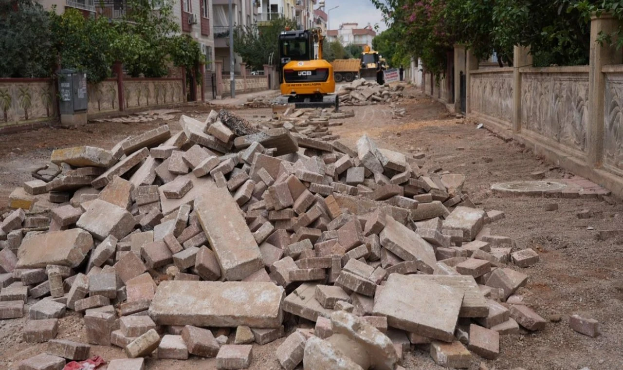 Kepez’de sokaklar yenileniyor