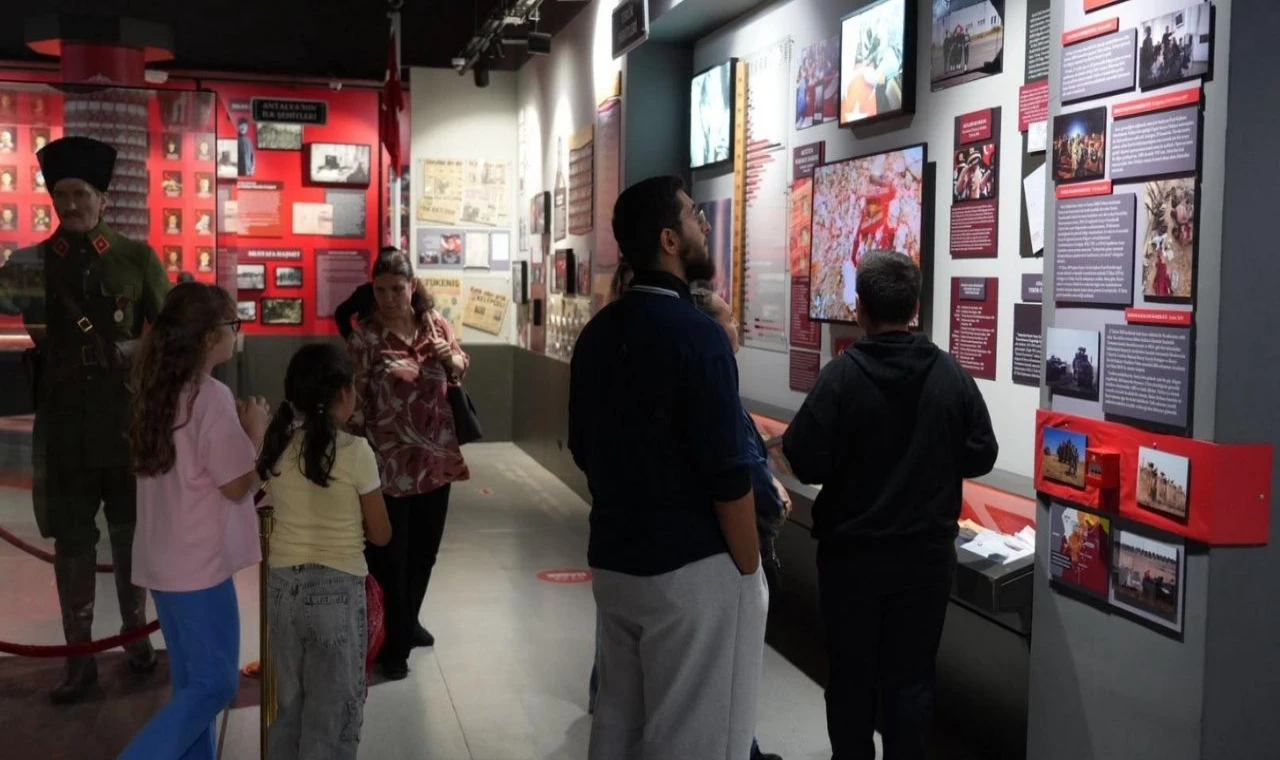 Kepez’in Anadolu Şehitler Müzesi’ne yoğun ilgi