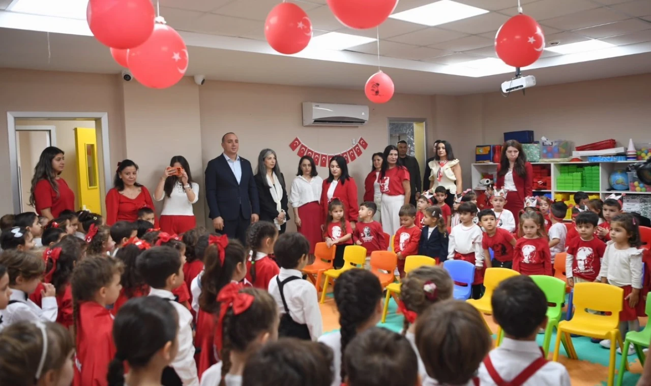 Kotan Cumhuriyet Bayramı’nı çocuklarla kutladı