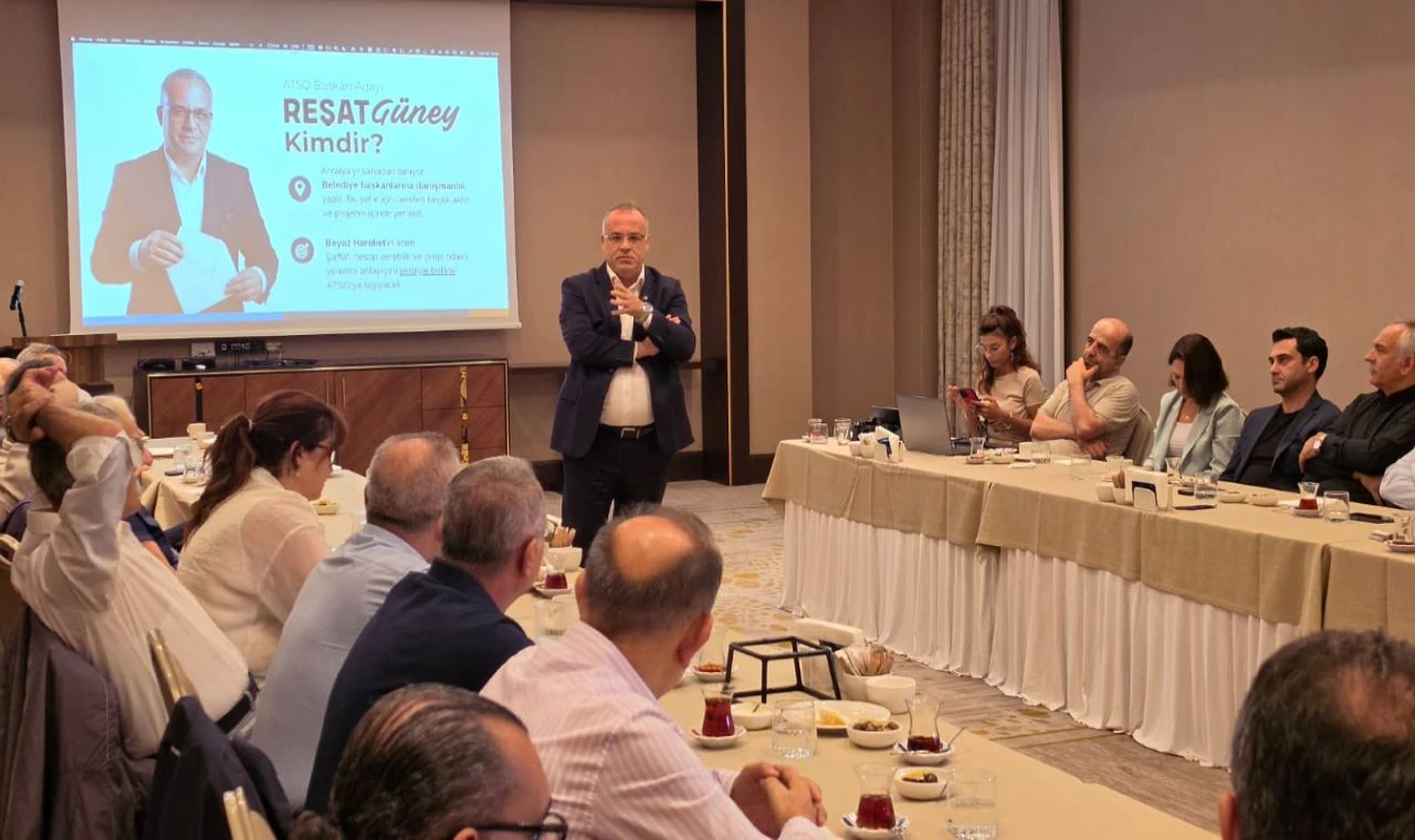 Reşat Güney: ATSO için aynı masada buluşalım