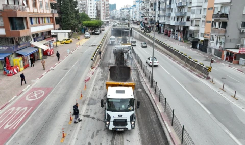 100. Yıl Bulvarı’nda altı etaplı çalışmanın üçüncü etabı tamamlandı