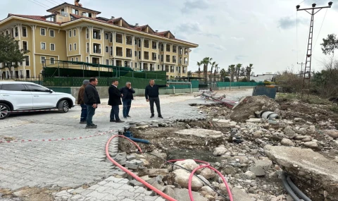 Başkan Topaoğlu çalışmaları denetledi