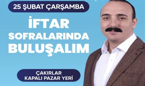 Kotan’dan iftar sofrasına davet