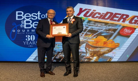 YÜciDER-Gİ Gastronomi dünyasının Oscar’ını kazandı