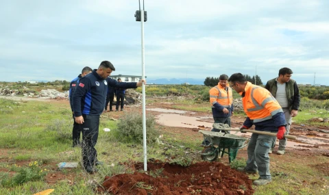 Aksu’da kaçak döküme karşı fotokapanlı denetim