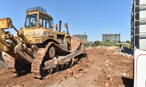 Altınova’da yeni yol çalışması