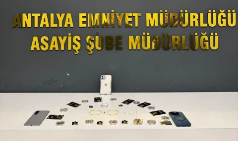 Antalya’da çaldılar Burdur’da yakalandılar