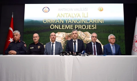 Antalya’da Yangın Önleme Projesi