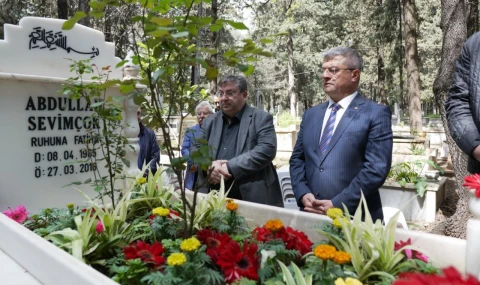 Başkan Alkan'dan anlamlı ziyaret