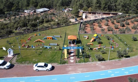 Duacı’da Pati Park hizmet açıldı