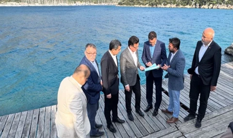 Kaş Su Sporları Merkezi yapım süreci başladı