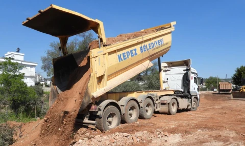 Kepez’den Aktoprak’ta yeni yol çalışması