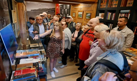 Polonyalı kafileden Kültür Evi’ne büyük ilgi